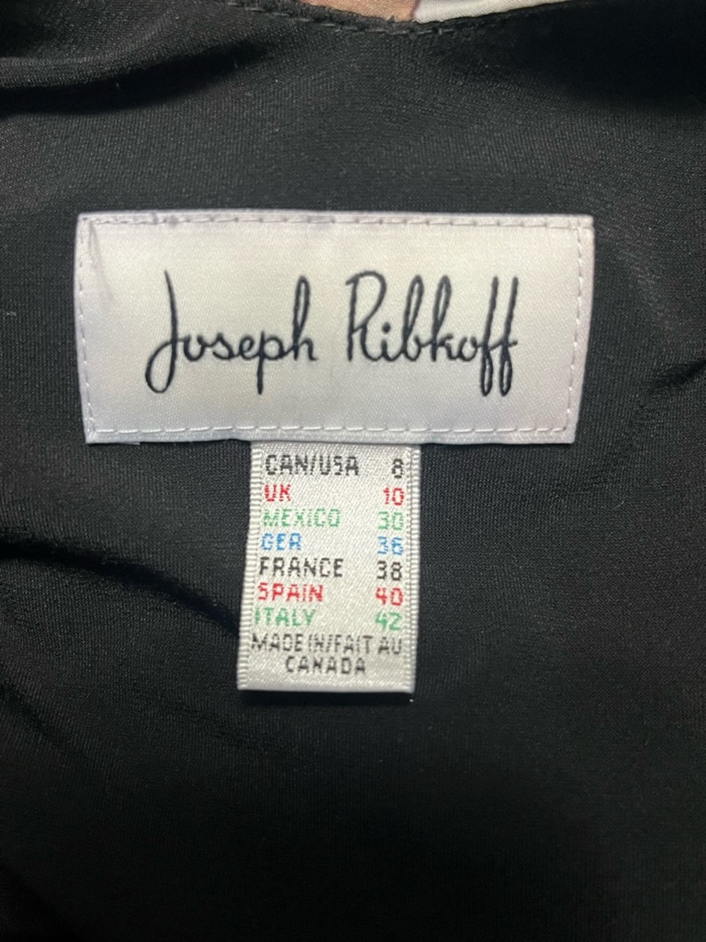 JOSEPH RIBKOFF flowy overlay dress women’s size 8 feminine beach resort wear - Picture 11 of 15
